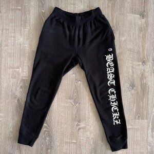 CHAMPION Women's Joggers | Slim Leg Hip Hugging | Size Medium | Black